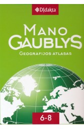 Mano gaublys. Geografijos atlasas 6-8 kl. (kietas viršelis)